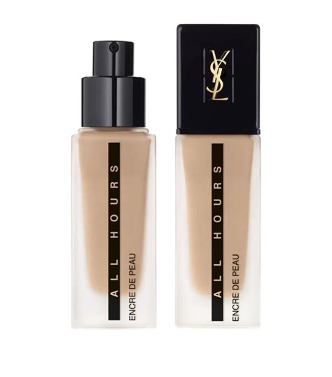 ysl yves saint laurent all hours foundation base de maquillaje|YSL matte foundation.